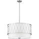 Dalton 4 Light 24 inch Brushed Nickel Pendant Ceiling Light