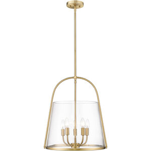 Archis 5 Light 18 inch Modern Gold Pendant Ceiling Light