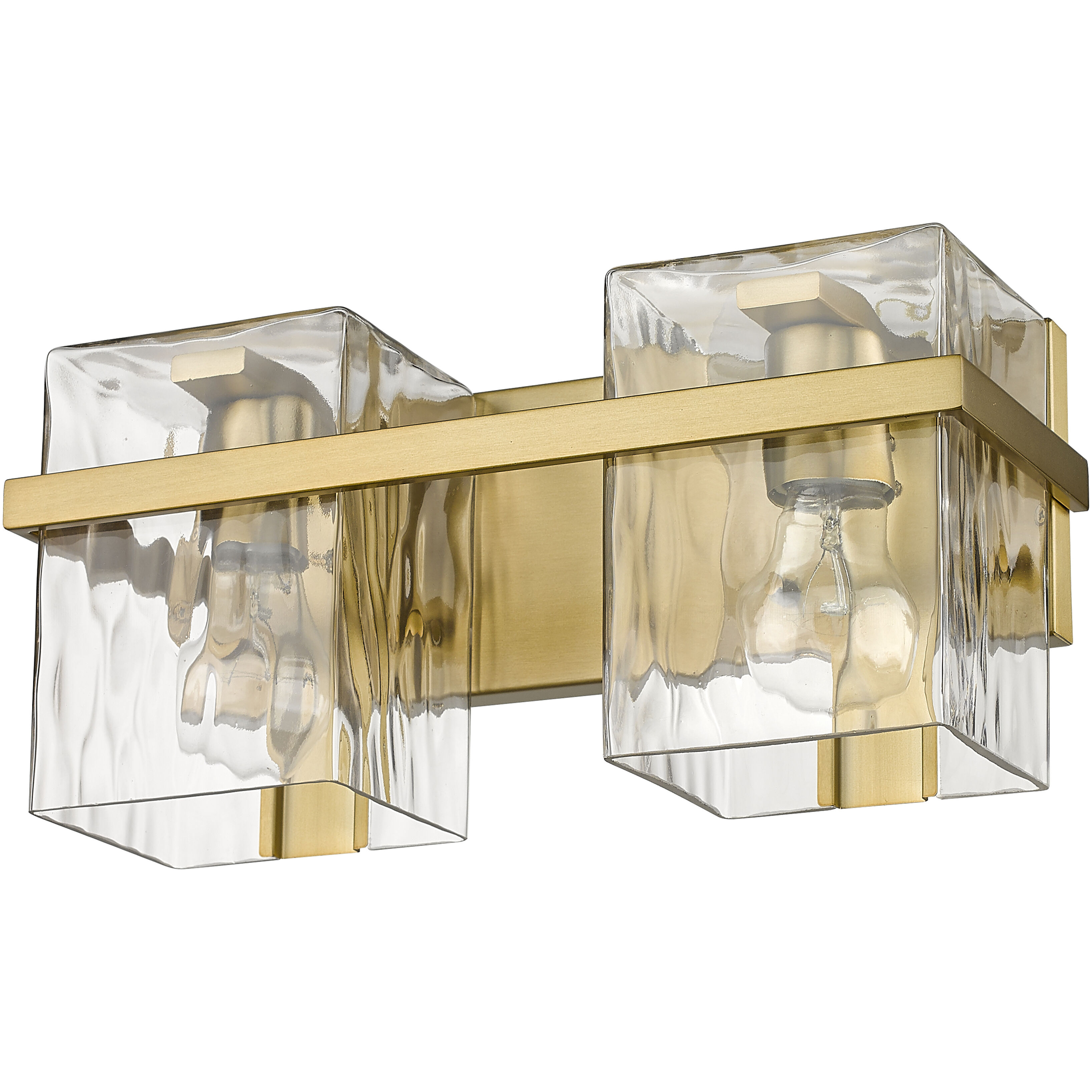 Bennington 2 Light 14.25 inch Modern Gold Vanity Wall Light