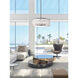 Glacier 12 Light 32.5 inch Matte Black Chandelier Ceiling Light