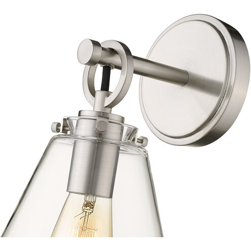 Harper 1 Light 8 inch Brushed Nickel Wall Sconce Wall Light