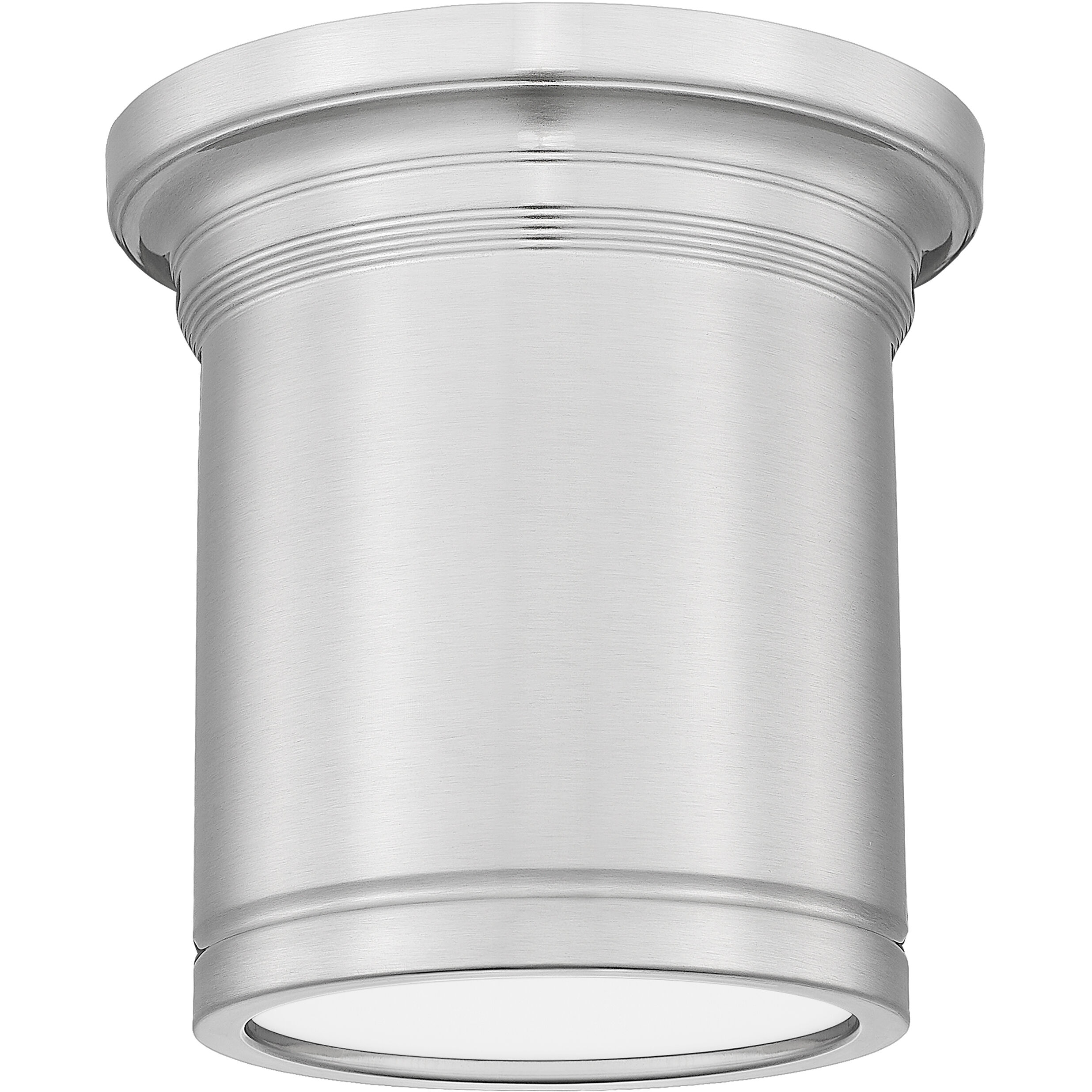 Bentley LED 8 inch Brushed Nickel Flush Mount Ceiling Light