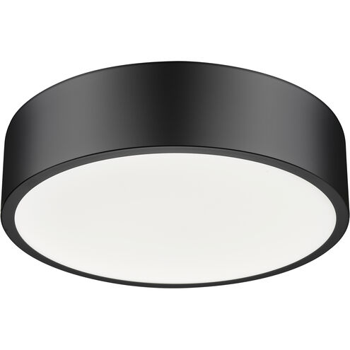 Coronado LED 16 inch Matte Black Flush Mount Ceiling Light
