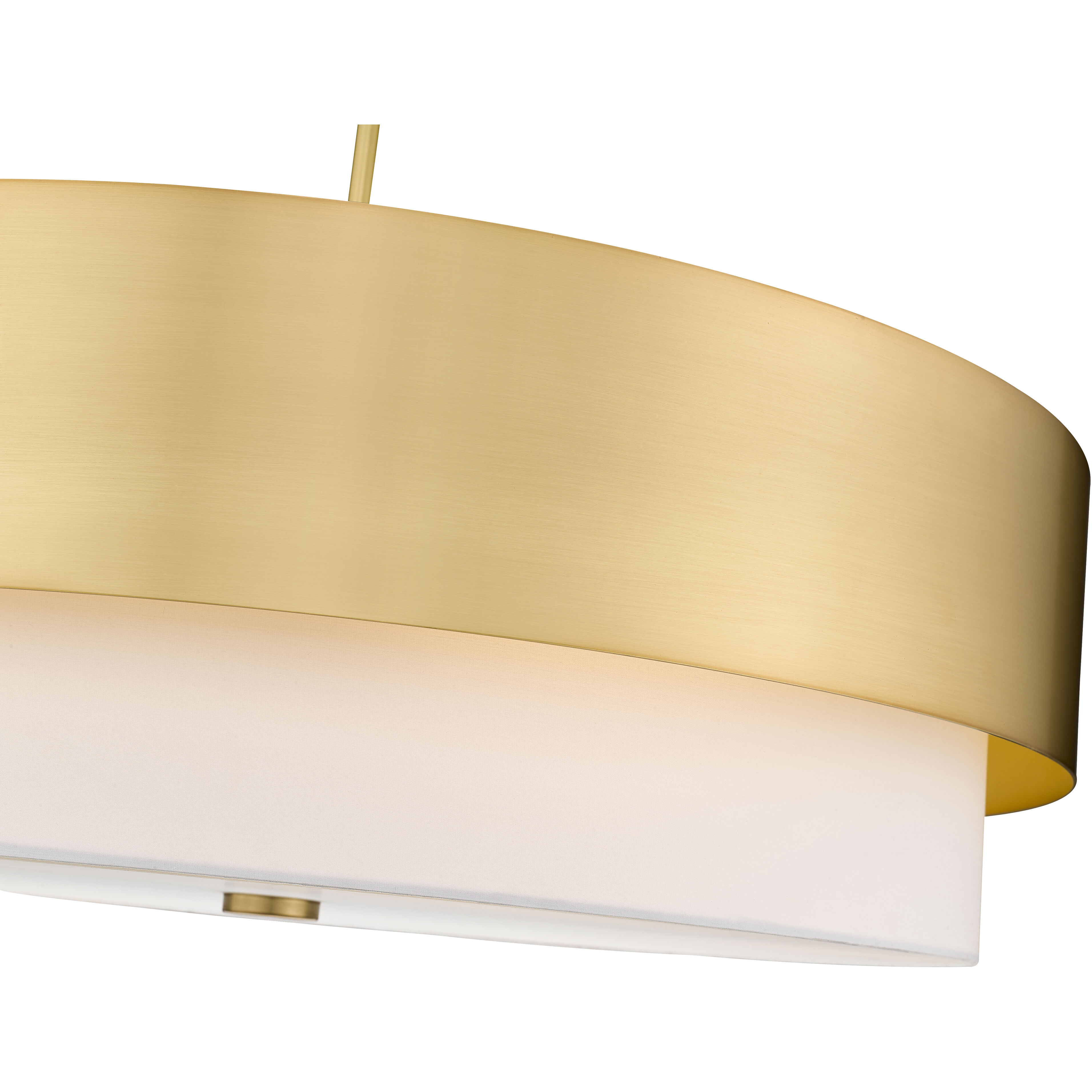 Counterpoint 6 Light 31.5 inch Modern Gold Chandelier Ceiling Light