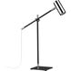 Calumet 22 inch 35.00 watt Matte Black/Polished Nickel Table Lamp Portable Light