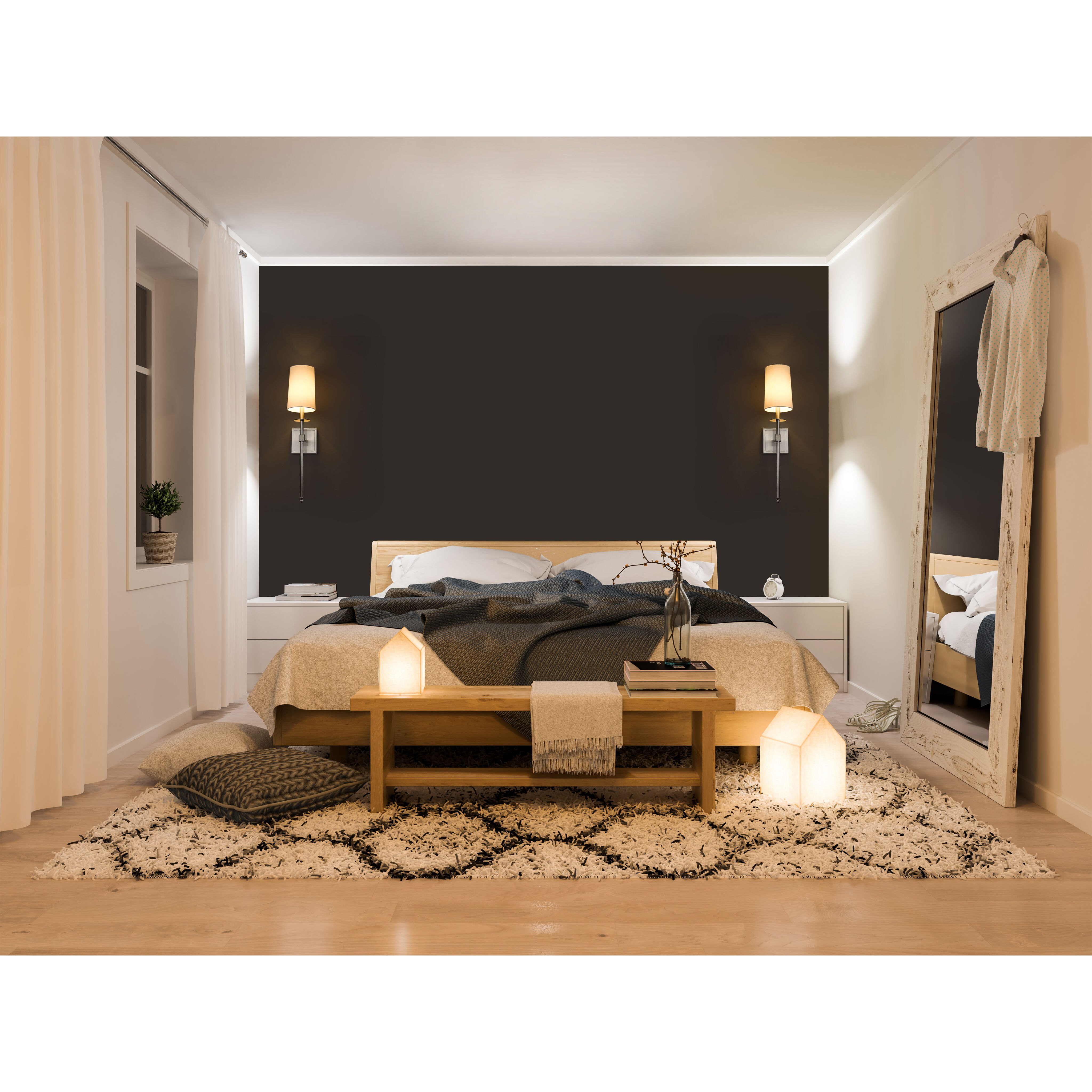 Camila 1 Light 5.5 inch Brushed Nickel Wall Sconce Wall Light