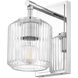 Landon Wall Sconce Wall Light in Chrome