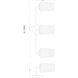 Montford 3 Light 24 inch Matte Black Bath Vanity Light Wall Light