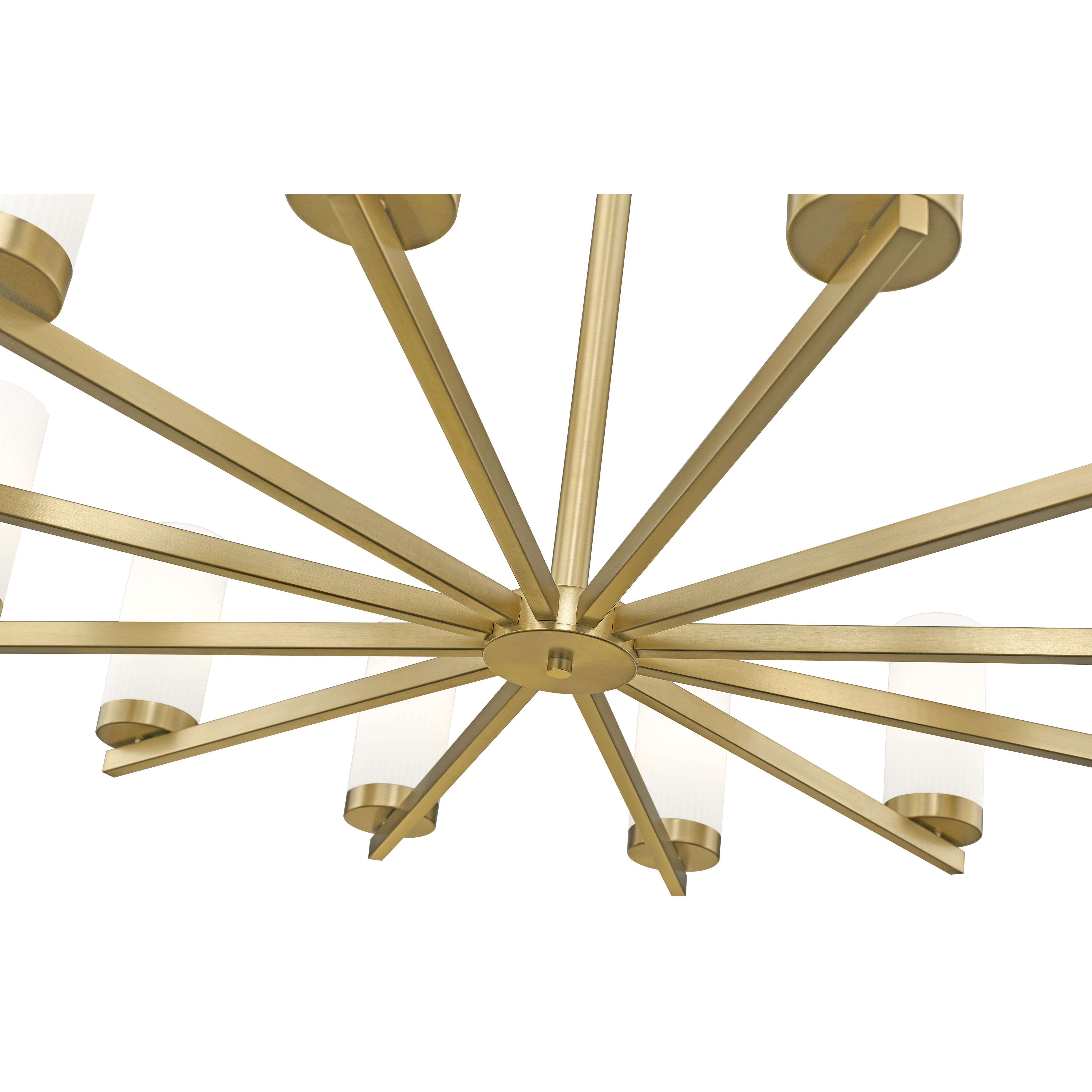 Danica 12 Light 39 inch Modern Gold Chandelier Ceiling Light