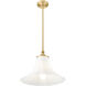 Fleur Pendant Ceiling Light in Modern Gold