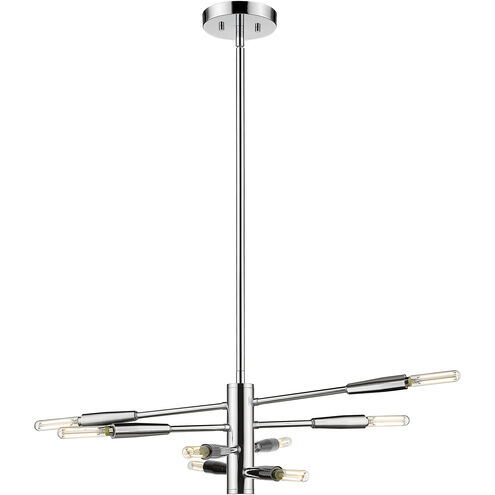 Ascension 8 Light 16 inch Chrome Chandelier Ceiling Light