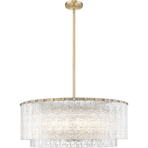 Glacier 12 Light 33 inch Modern Gold Pendant Ceiling Light