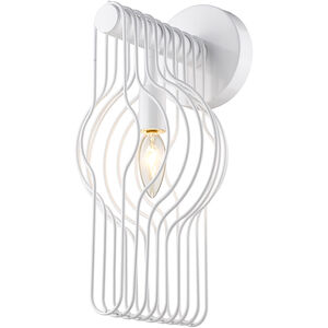Contour 1 Light 7 inch White Wall Sconce Wall Light