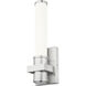 Idris LED 5 inch Brushed Nickel Wall Sconce Wall Light