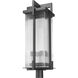Fortis 3 Light 34 inch Sand Black Outdoor Post Mount Fixture