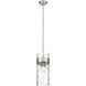 Fontaine 3 Light 9 inch Brushed Nickel Pendant Ceiling Light