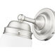 Vaughn 1 Light 7.75 inch Brushed Nickel Wall Sconce Wall Light