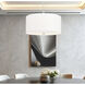 Linden Pendant Ceiling Light in Brushed Nickel