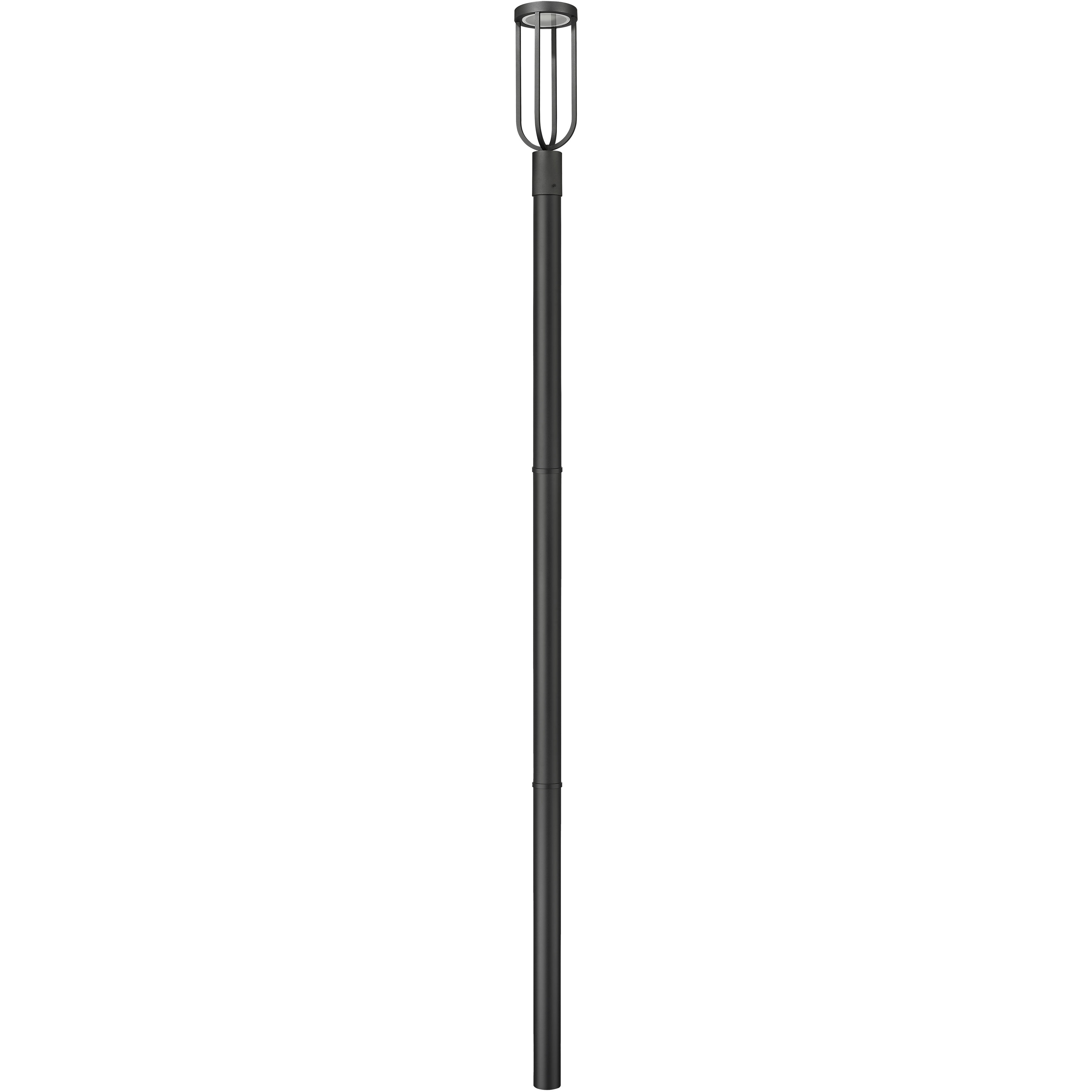 Leland LED 113.25 inch Sand Black Outdoor Post Mounted Fixture