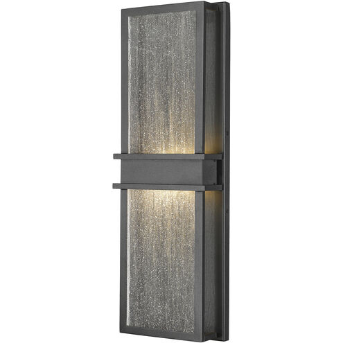 Eclipse LED 24 inch Black Outdoor Wall Light