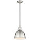 Sawyer 1 Light 8.25 inch Brushed Nickel Pendant Ceiling Light