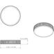 Stari LED 12.75 inch Brushed Nickel Flush Mount Ceiling Light