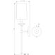 Emily 1 Light 5.5 inch Matte Black Wall Sconce Wall Light