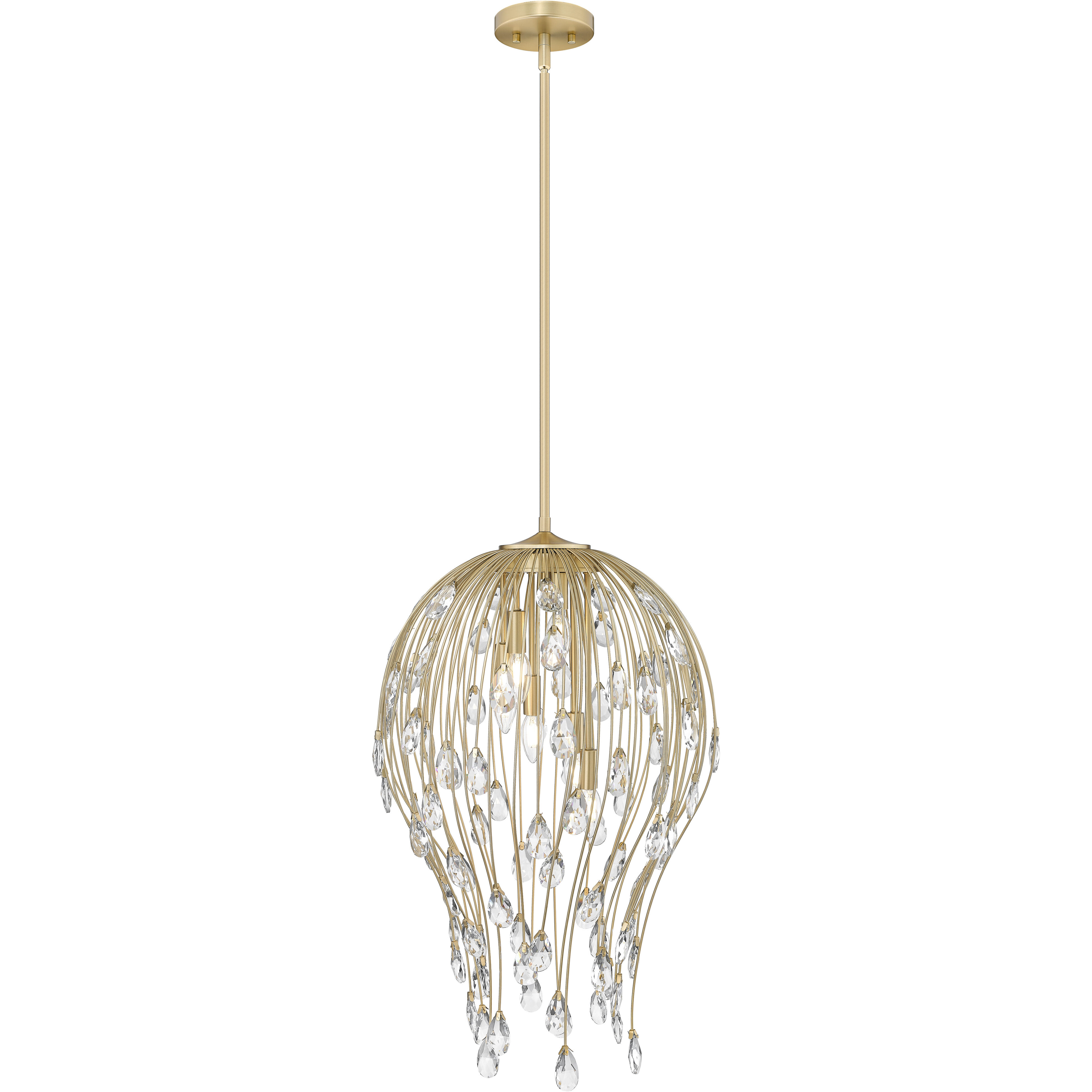 Gabriella Pendant Ceiling Light in Modern Gold