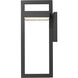 Luttrel LED 25 inch Black Outdoor Wall Light