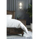 Aslin 1 Light 5 inch Textured White Wall Sconce Wall Light