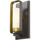 Aideen 1 Light 4.5 inch Bronze Gold Wall Sconce Wall Light