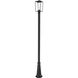 Sheridan 1 Light 17.5 inch Black Outdoor Post Mounted Fixture