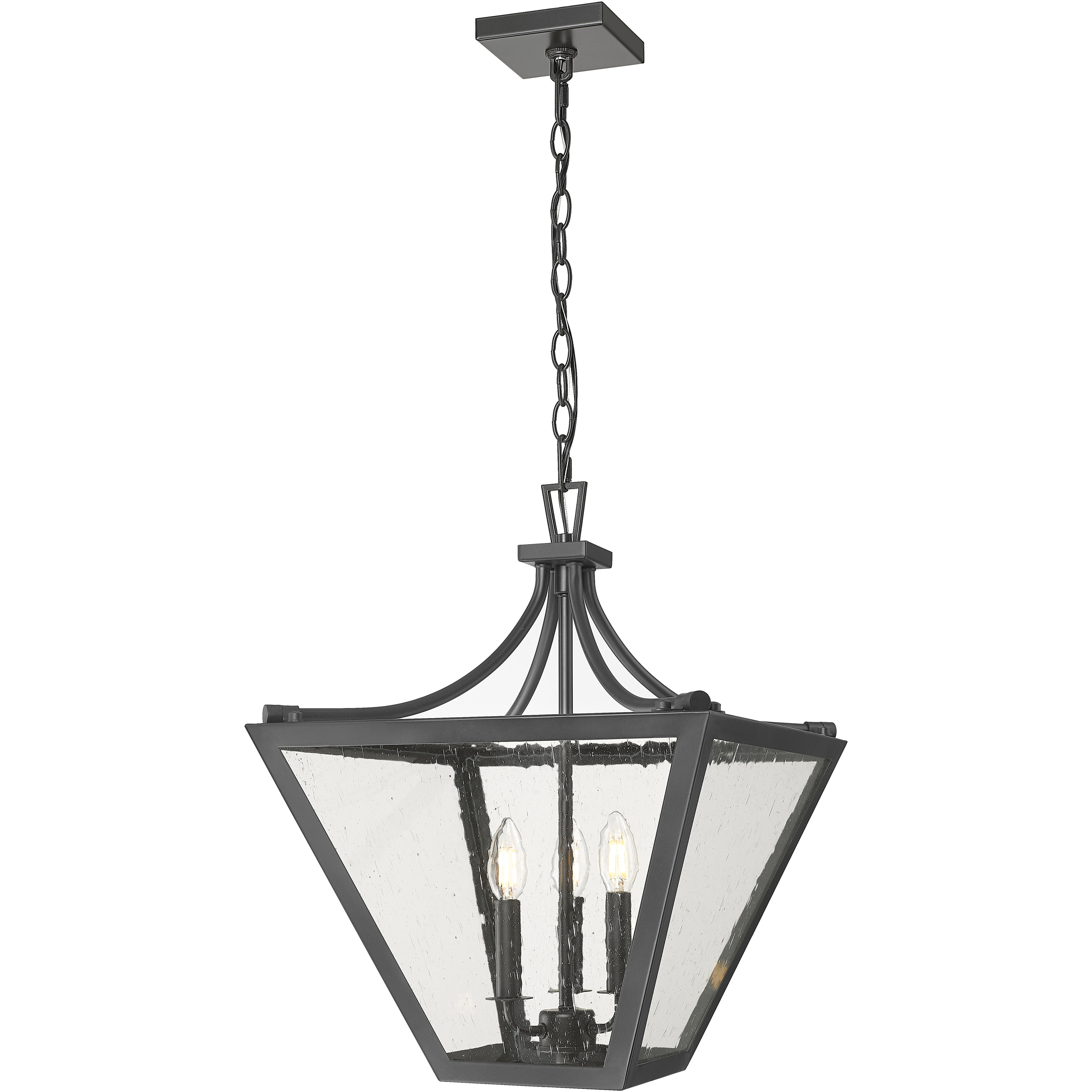 Montalcino 3 Light 16 inch Iron Ore Chandelier Ceiling Light