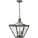 Montalcino 3 Light 16 inch Iron Ore Chandelier Ceiling Light