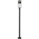 Luca LED 95.5 inch Black Outdoor Post Mounted Fixture