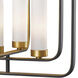 Aideen 4 Light 16.5 inch Bronze Gold Pendant Ceiling Light