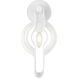 Contour 1 Light 7 inch White Wall Sconce Wall Light