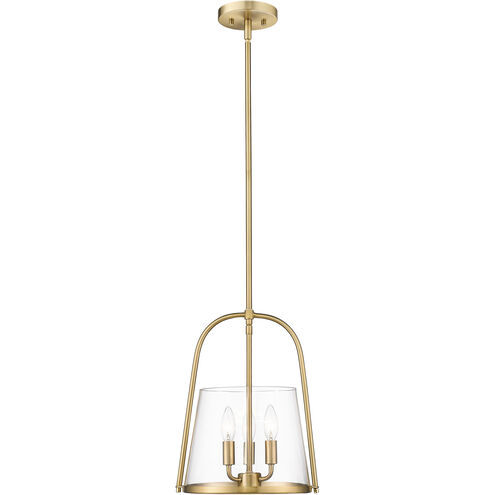 Archis 3 Light 12 inch Modern Gold Pendant Ceiling Light