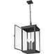 Hartwell 5 Light 12 inch Sand Black Outdoor Chain Mount Ceiling Fixture
