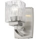 Zaid 1 Light 5 inch Brushed Nickel Wall Sconce Wall Light