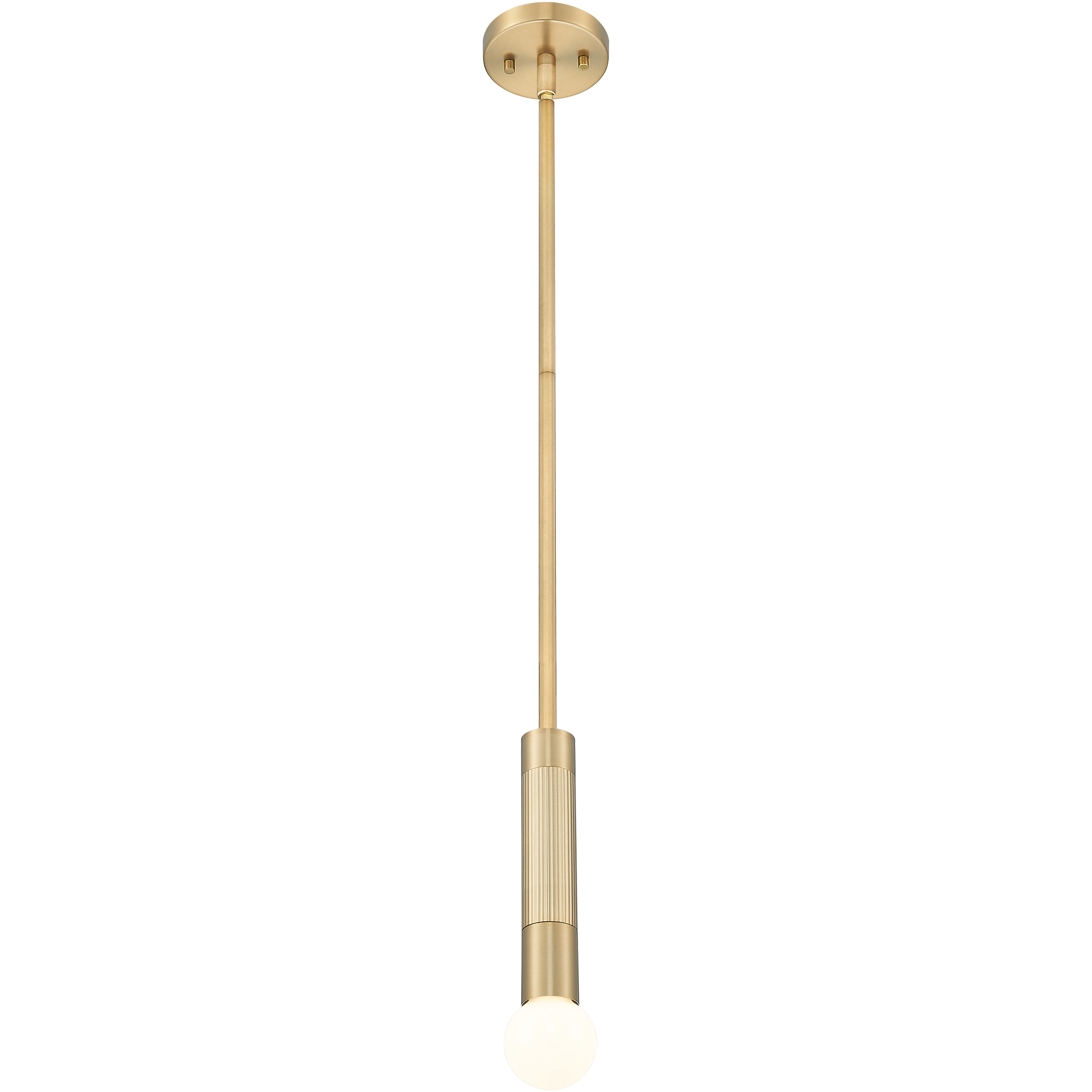 Stari 1 Light 4.75 inch Modern Gold Pendant Ceiling Light