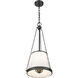 Madeline 4 Light 12 inch Matte Black Pendant Ceiling Light