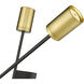 Calumet 4 Light 4.5 inch Matte Black and Olde Brass Wall Sconce Wall Light in Matte Black and Factory Bronze