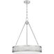 Quinn Pendant Ceiling Light in Satin Nickel