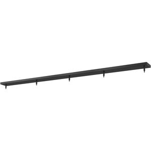 Multi Point Canopy Matte Black Ceiling Plate