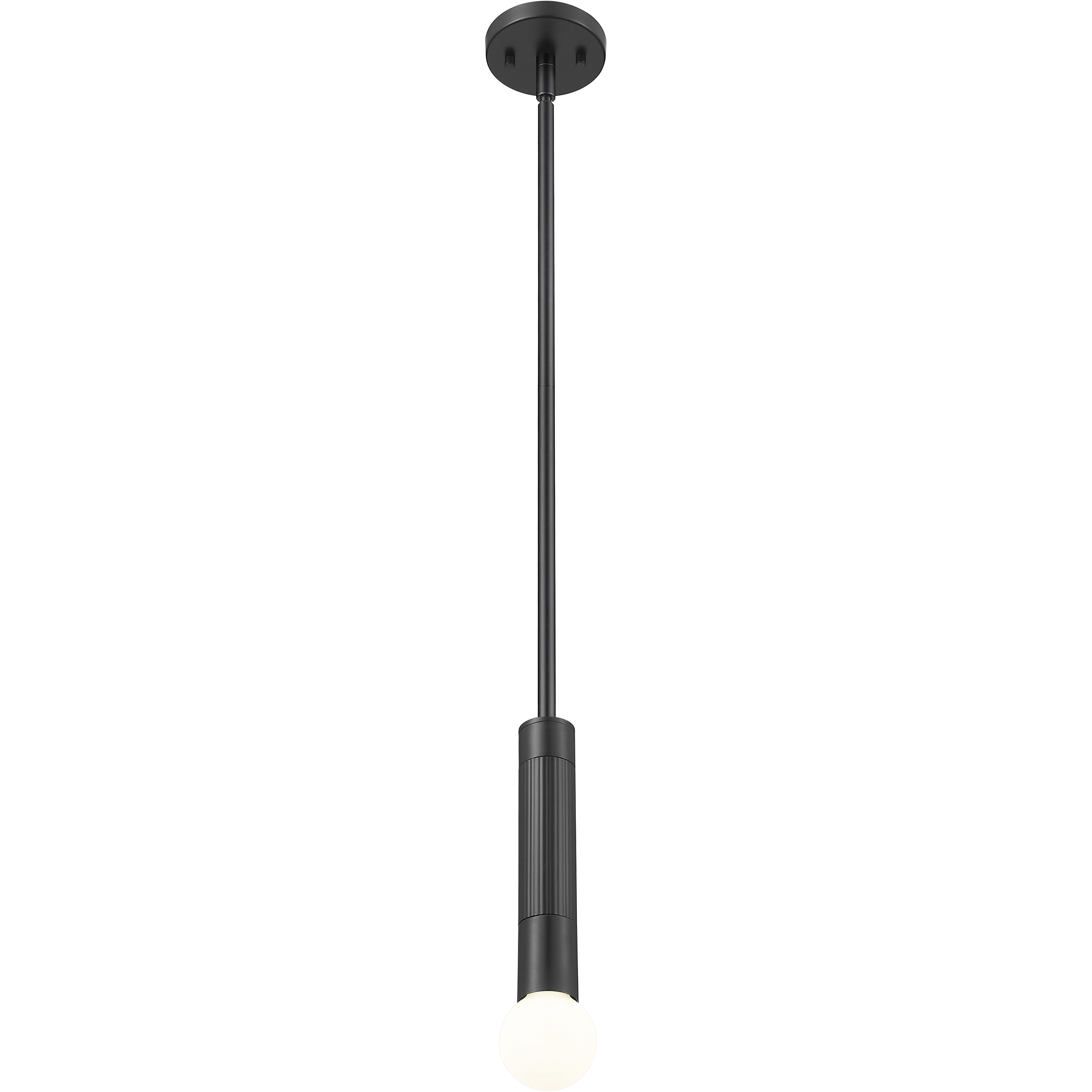 Stari 1 Light 4.75 inch Matte Black Pendant Ceiling Light