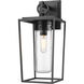Sheridan 1 Light 18 inch Black Outdoor Wall Light
