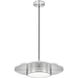 Ludo Pendant Ceiling Light in Brushed Nickel