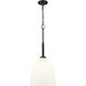 Naya 1 Light 11.75 inch Matte Black Pendant Ceiling Light