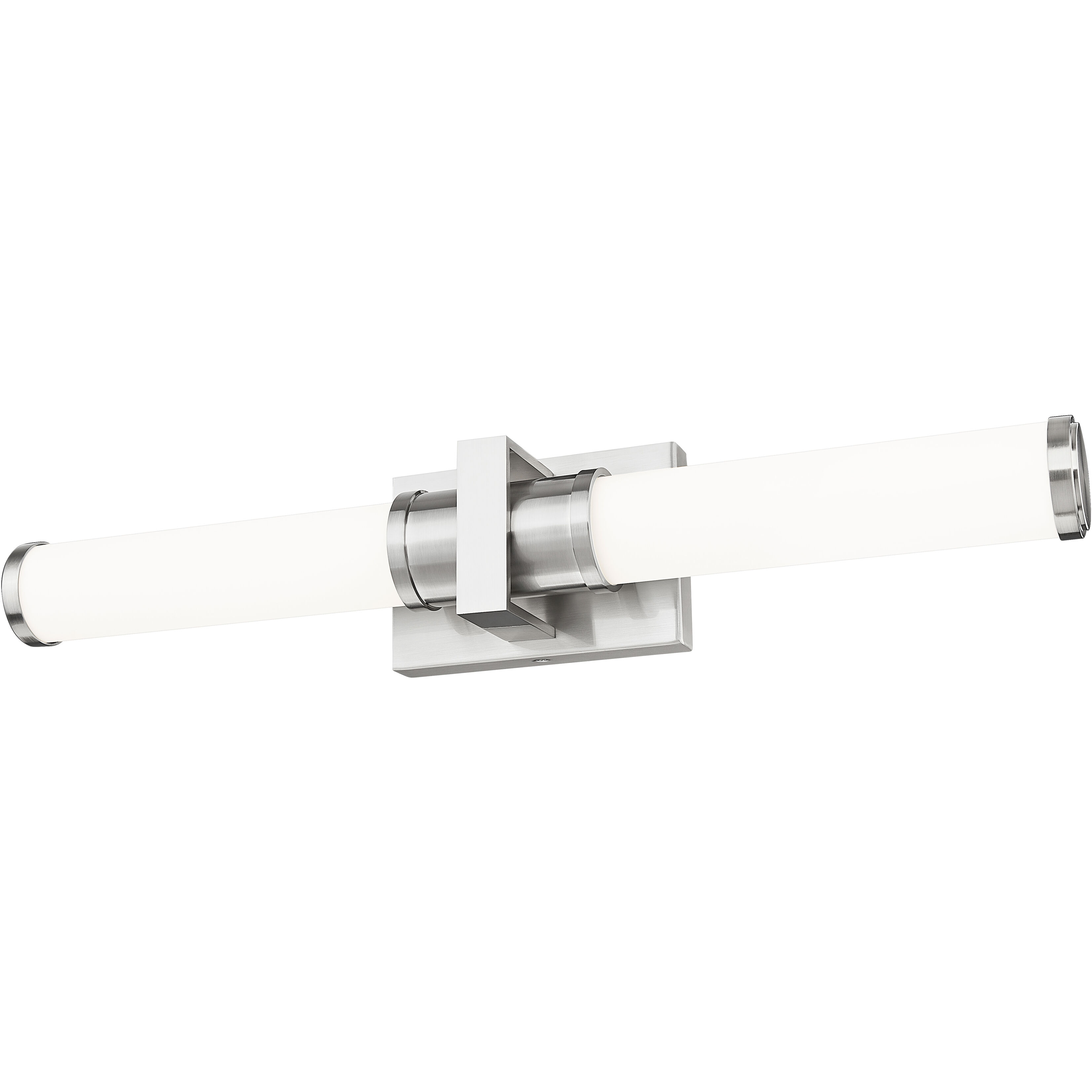 Idris LED 25.5 inch Brushed Nickel Bath Vanity Wall Light